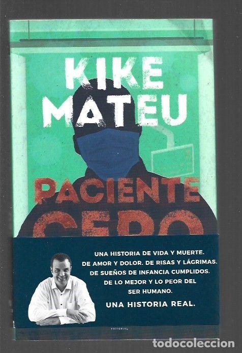 Libros: PACIENTE CERO - MATEU, KIKE - Foto 1