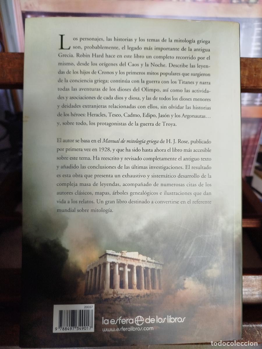 Libros: El gran libro de la mitolog&iacute;a griega - Hard, Robin - Foto 2