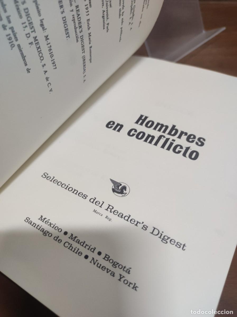 Libros: HOMBRES EN CONFLICTO Selecciones del Reader`s Digest - Foto 3