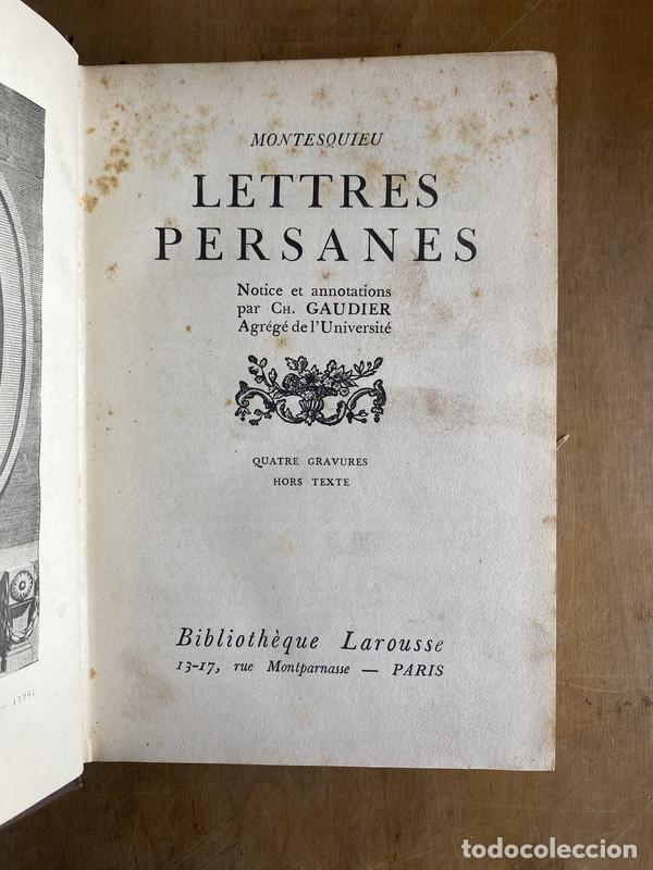 Libros: Lettres persanes - Montesquieu - Foto 2
