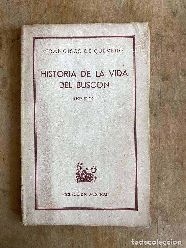 Libros: Historia de la vida del buscon - De Quevedo, Francisco - Foto 2