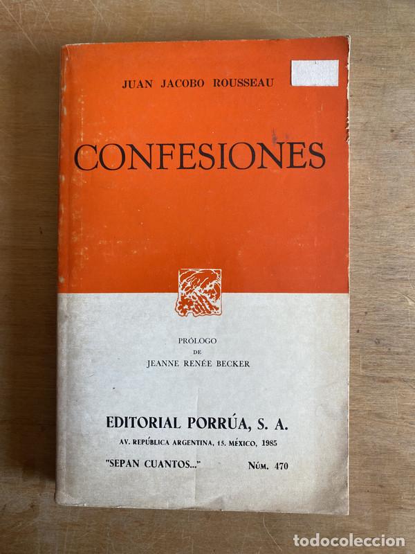 Libros: Confesiones - Rousseau, Juan Jacobo - Foto 2