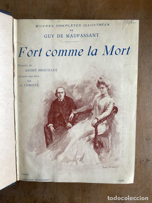 Libros: Fort comme la Mort - De Maupassant, Guy - Foto 2