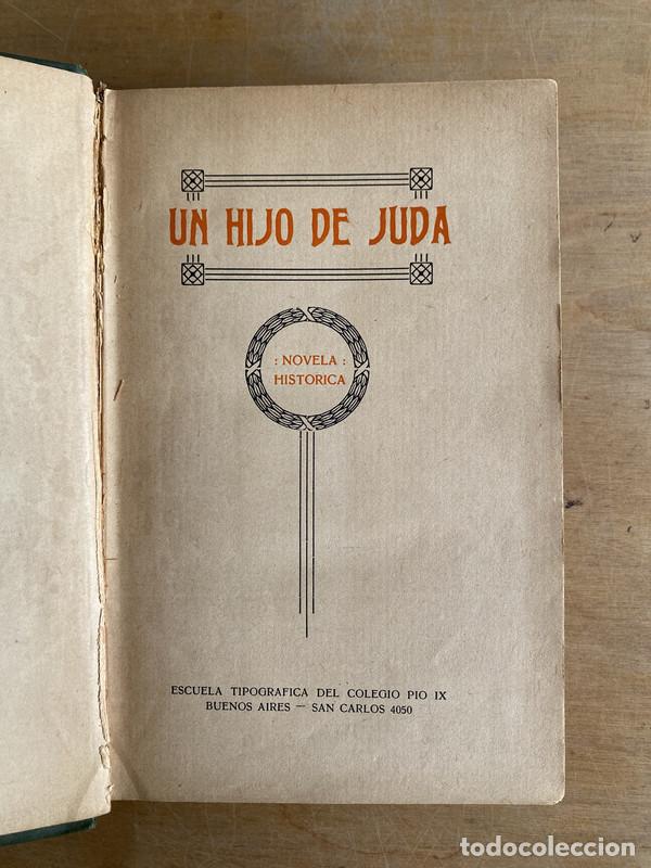 Libros: Un hijo de juda - a - Foto 2