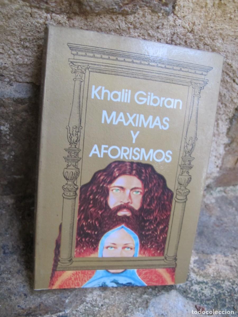 Libros: MAXIMAS Y AFORISMOS. KHALIL GIBRAN. ADIAX - Foto 1