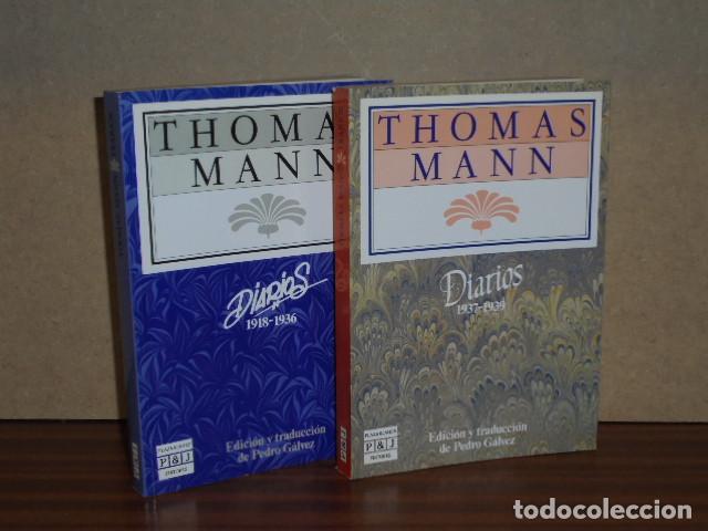 Libros: DIARIOS 1918-1936 - 1937-1939 (Dos tomos) - Mann, Thomas - Foto 2