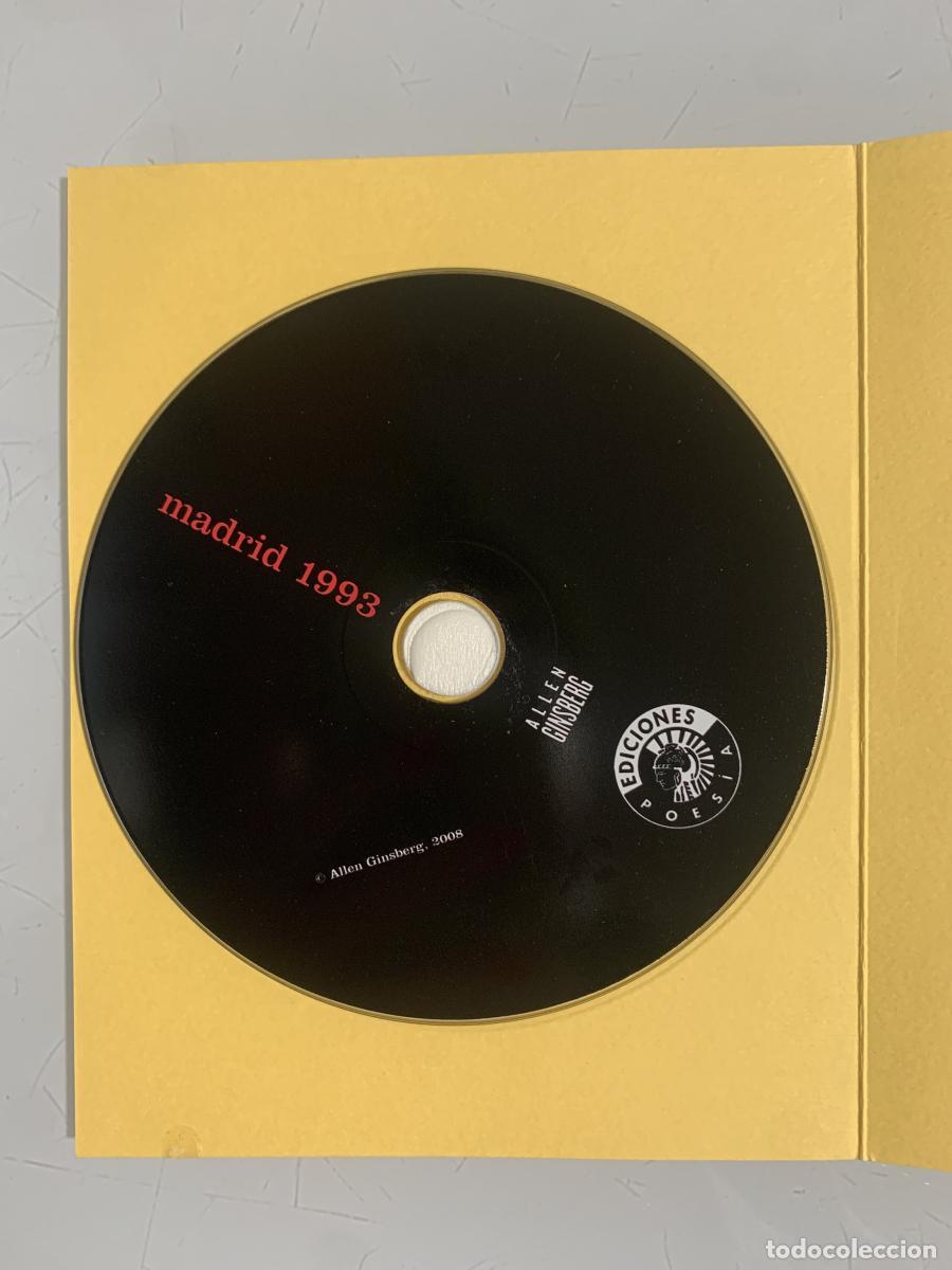 Libros: MADRID 1993 (contiene CD) edici&oacute;n biling&uuml;e - Allen Ginsberg - Foto 2