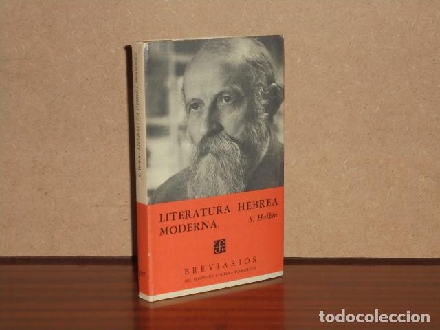 books: LITERATURA HEBREA MODERNA - Halkin, S.