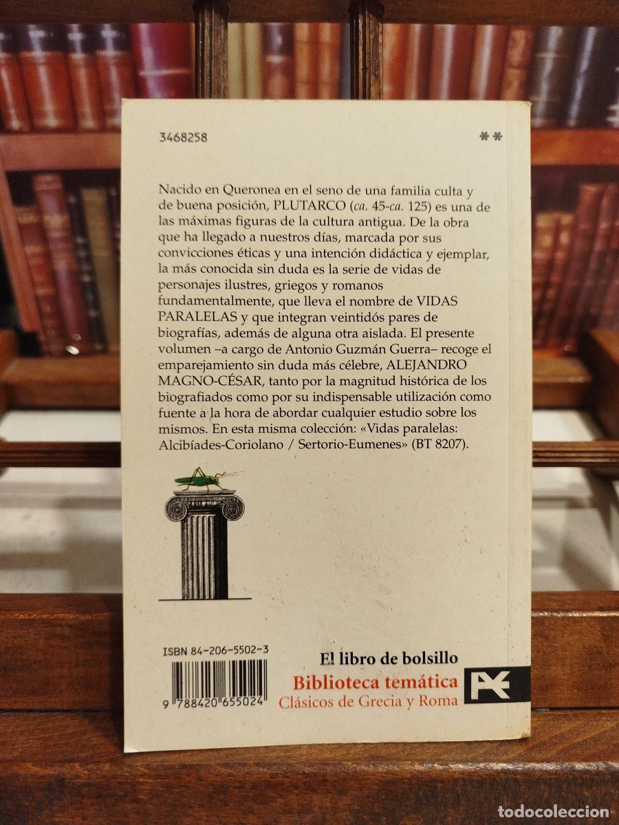 Libros: Vidas paralelas: Alejandro Magno-C&eacute;sar - Plutarco - Foto 2