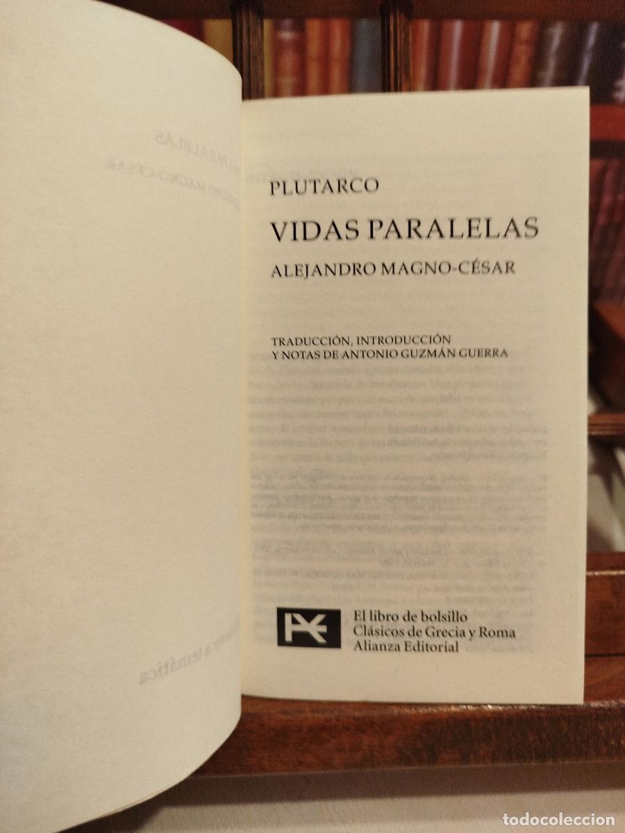 Libros: Vidas paralelas: Alejandro Magno-C&eacute;sar - Plutarco - Foto 4