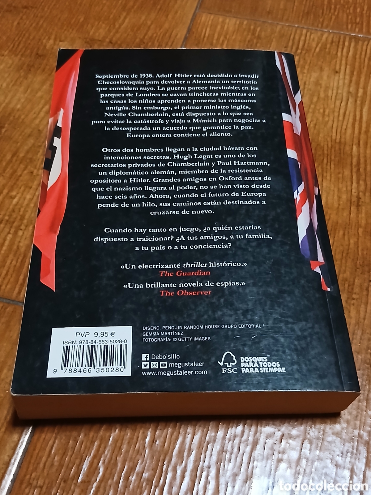 Libros: Libro M&uacute;nich -Robert Harris- Editorial DeBoolsillo - Foto 3