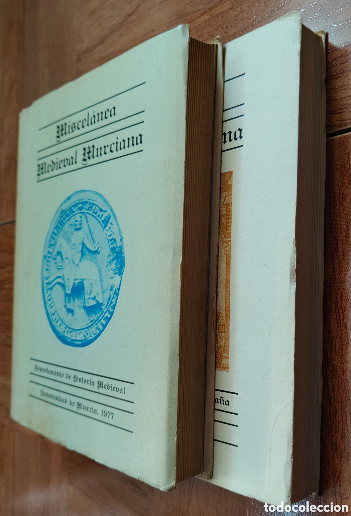 Libros: Miscel&aacute;nea Medieval Murciana 1973 y 1977 � 2 Tomos - VV. AA. - Foto 3