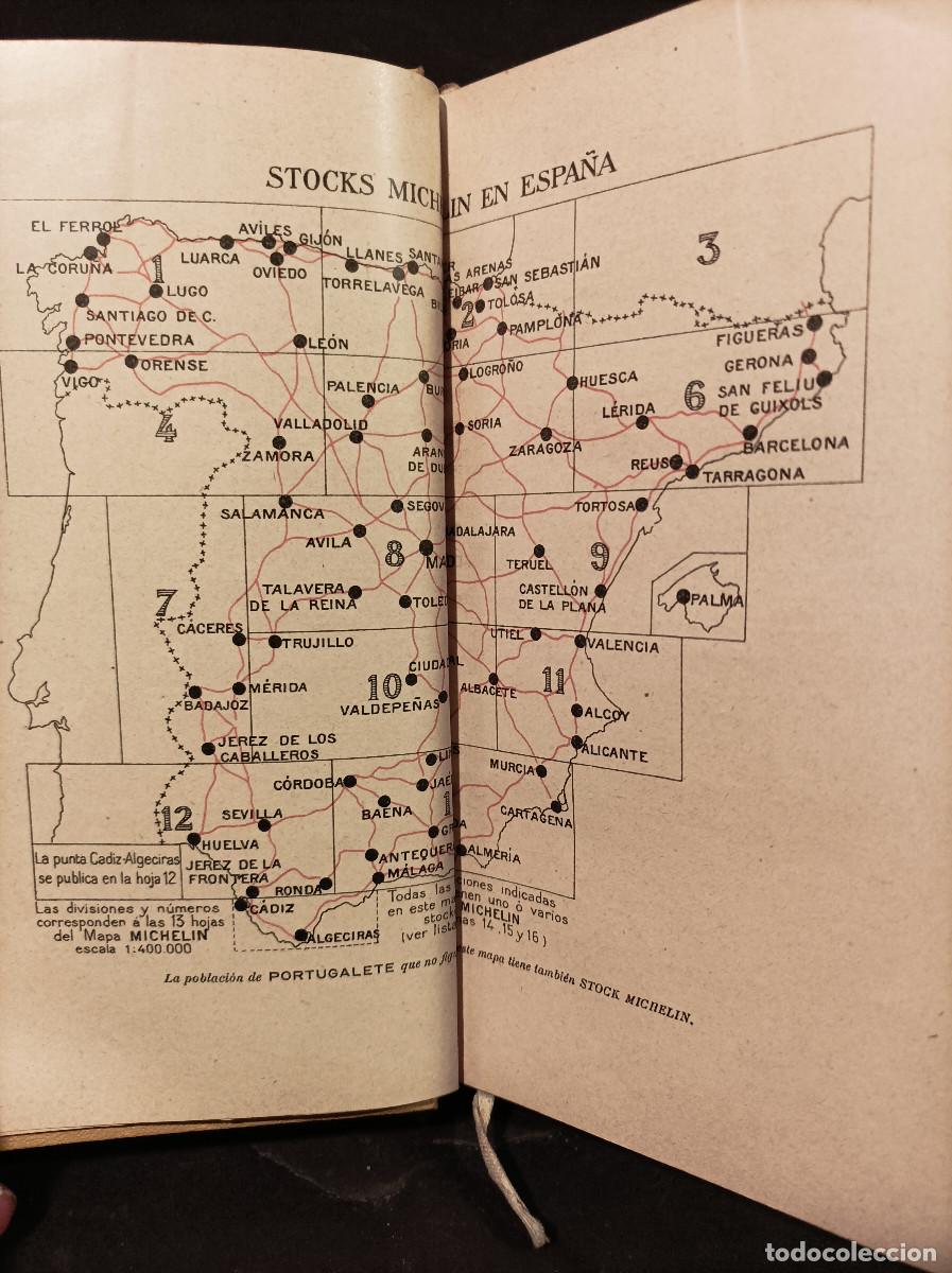 Libros: GUIA MICHELIN.- - Guia Michelin Espa&ntilde;a-1920. - Foto 7