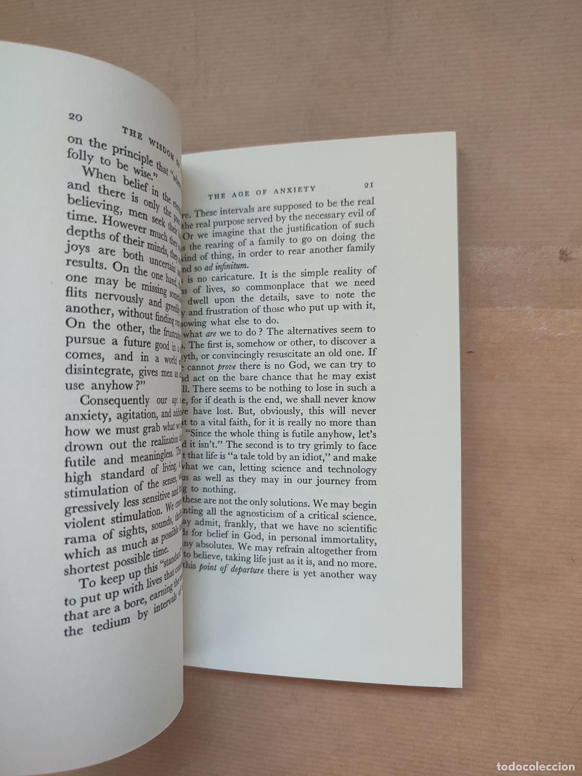 Libros: The Wisdom of Insecurity - Alan Watts - Foto 2
