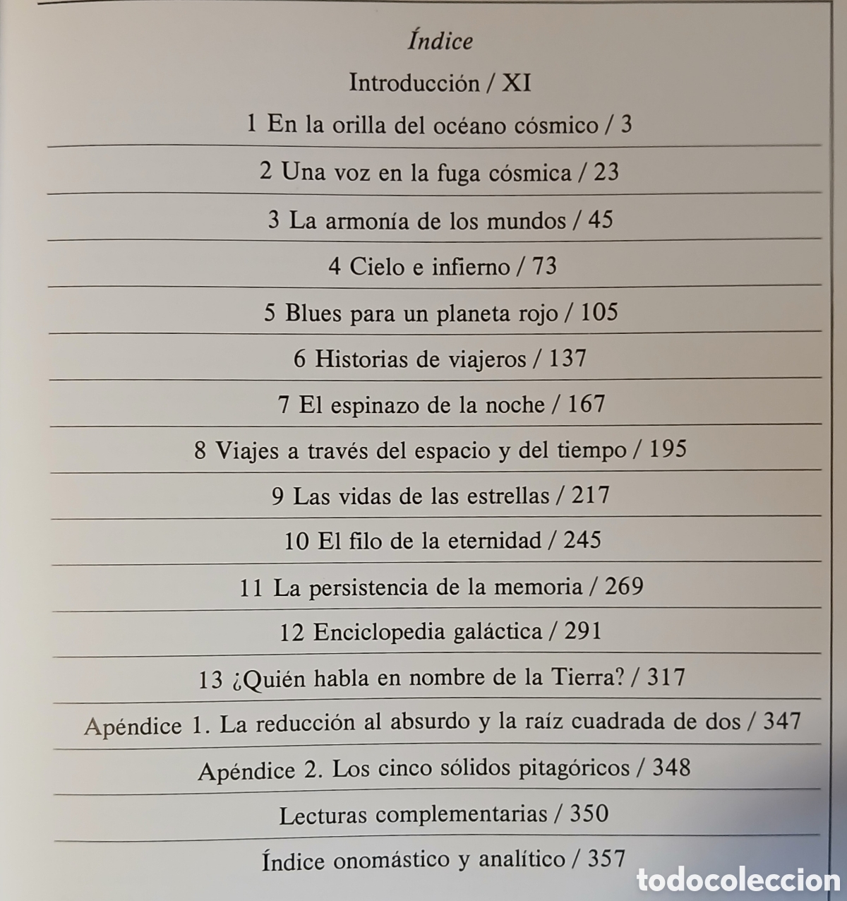 Libros: Cosmos, Carlos Sagan 1982 - Foto 4