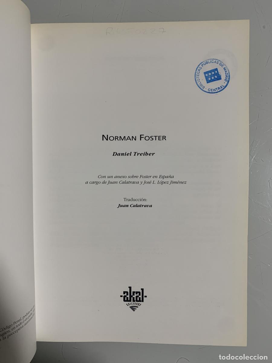 Libros: NORMAN FOSTER - Daniel Treiber - Foto 2