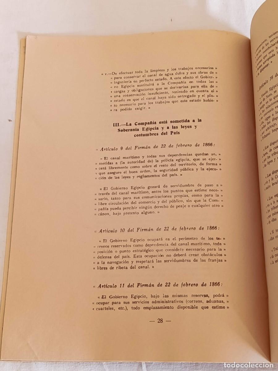Libros: Libros La nacionalizaci&oacute;n de la compa&ntilde;&iacute;a mar&iacute;tima del canal de Suez - Foto 6