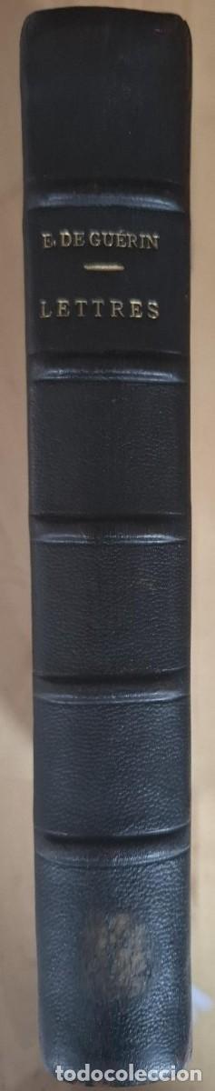 books: Eugenie de Guerin y publicados por G. S. Trebutien - LETTRES D'EUGENIE DE GUERIN