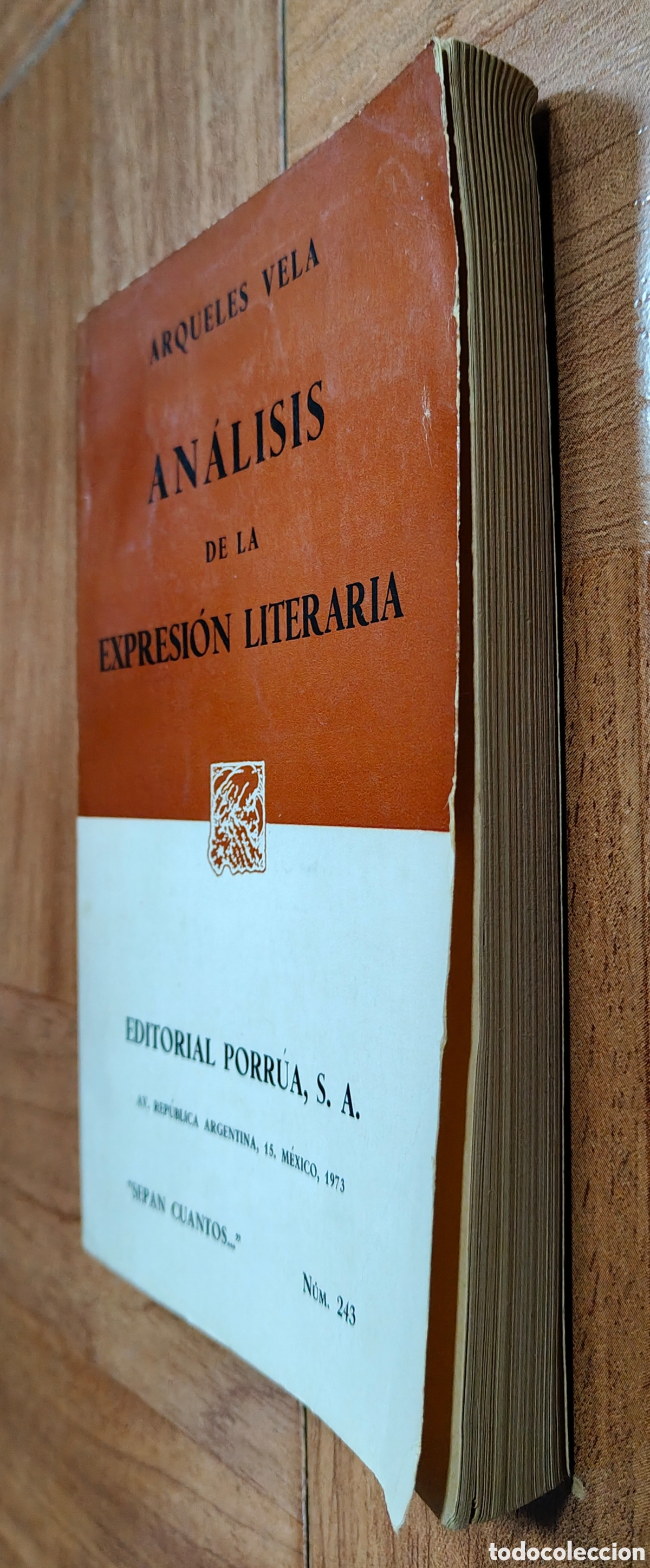 Libros: An&aacute;lisis de la Expresi&oacute;n Literaria - Arqueles Vela - Foto 2