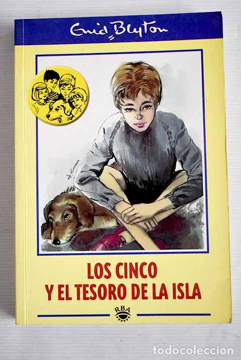 Libros: Los Cinco y el tesoro de la isla.- Blyton, Enid - Foto 1
