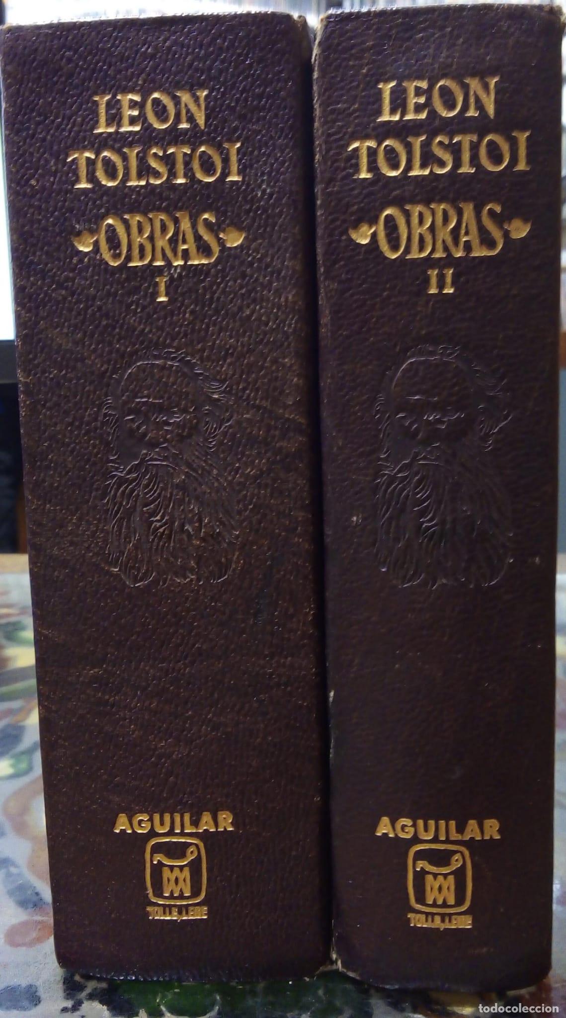 Libros: Tolstoi, Obras, 2 vols. - Leon Tolstoi. - Foto 1