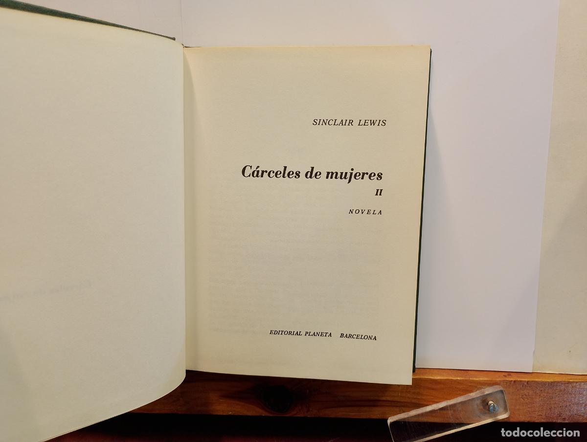 Libros: SINCLAIR LEWIS. CARCELES DE MUJERES II. - Foto 1