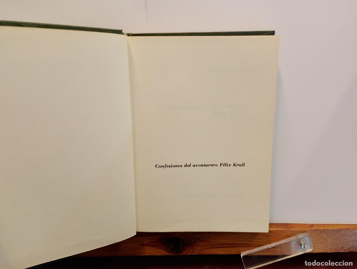 Libros: FELIX KRULL. THOMAS MANN. CONFESIONES DEL AVENTURERO - Foto 1