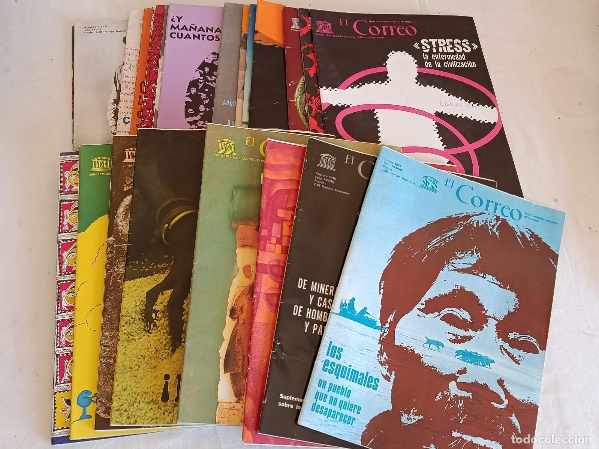 Libros: Lote revistas Unesco El correo - Foto 1