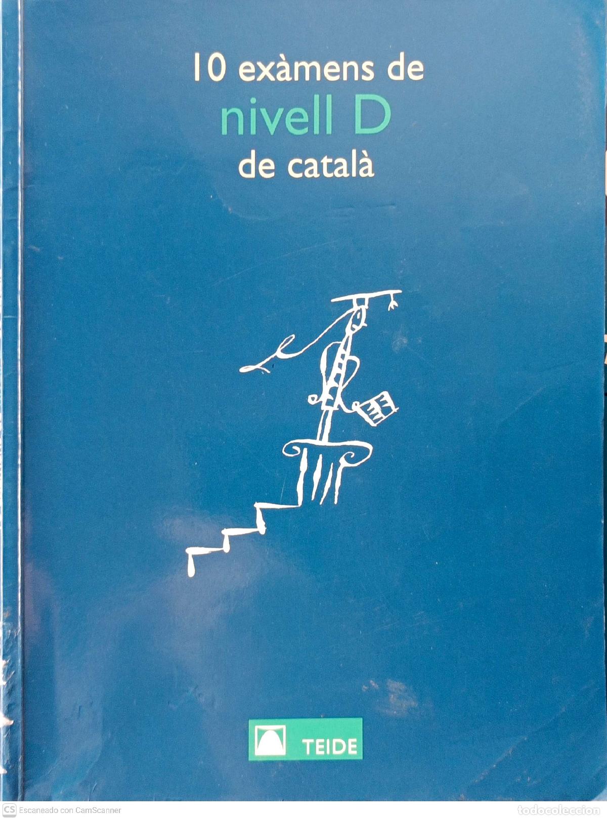 Libros: 10 ex&agrave;mens de nivell D catal&agrave; - Foto 1