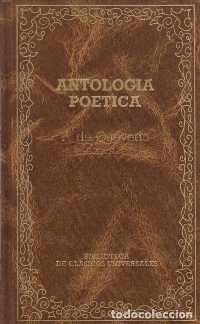 Libros: ANTOLOG&Iacute;A PO&Eacute;TICA - DE QUEVEDO, FRANCISCO - Foto 1
