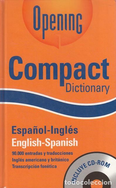 Libros: COMPACT DICTIONARY. ESPA&Ntilde;OL-INGL&Eacute;S; ENGLISH-SPANISH - CEAC - Foto 1