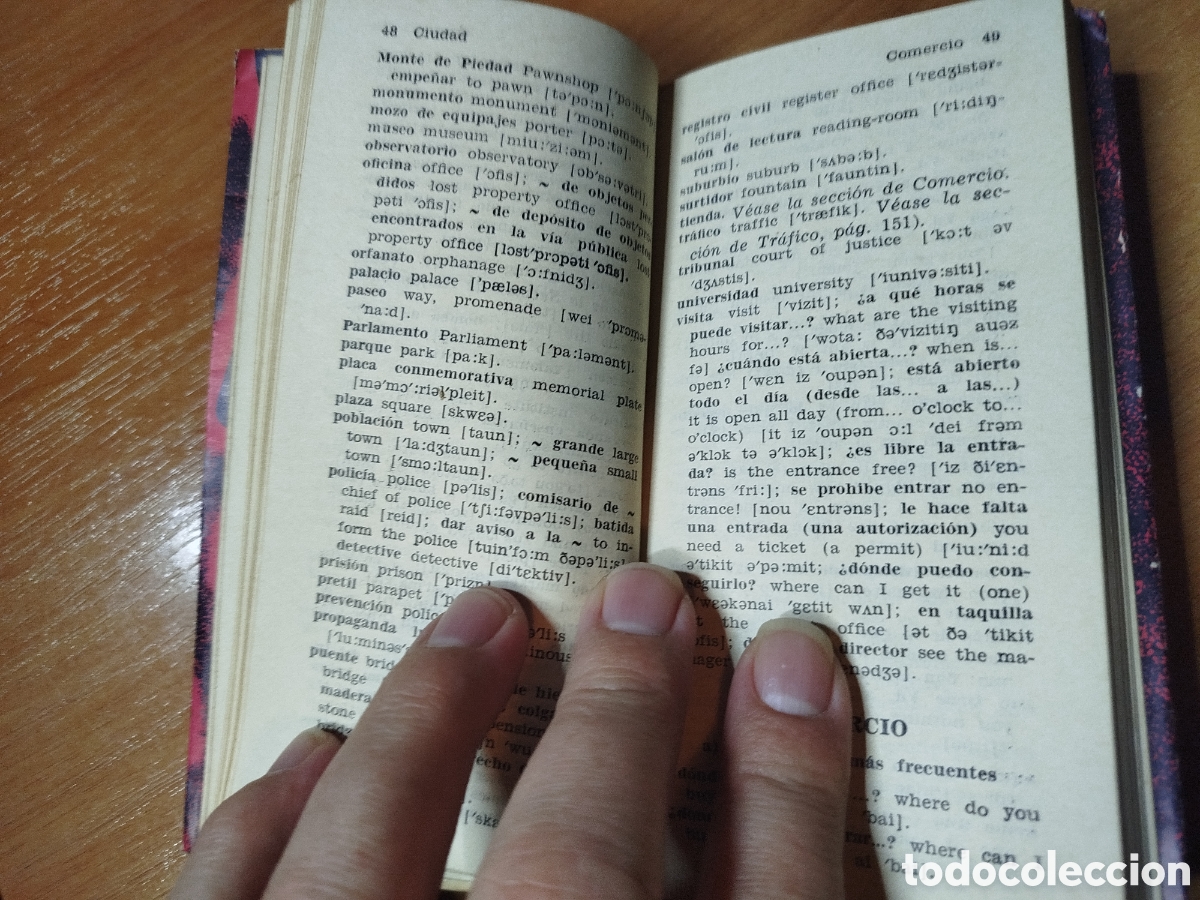 Libros: Int&eacute;rprete de bolsillo me pa. Ingl&eacute;s - Foto 2