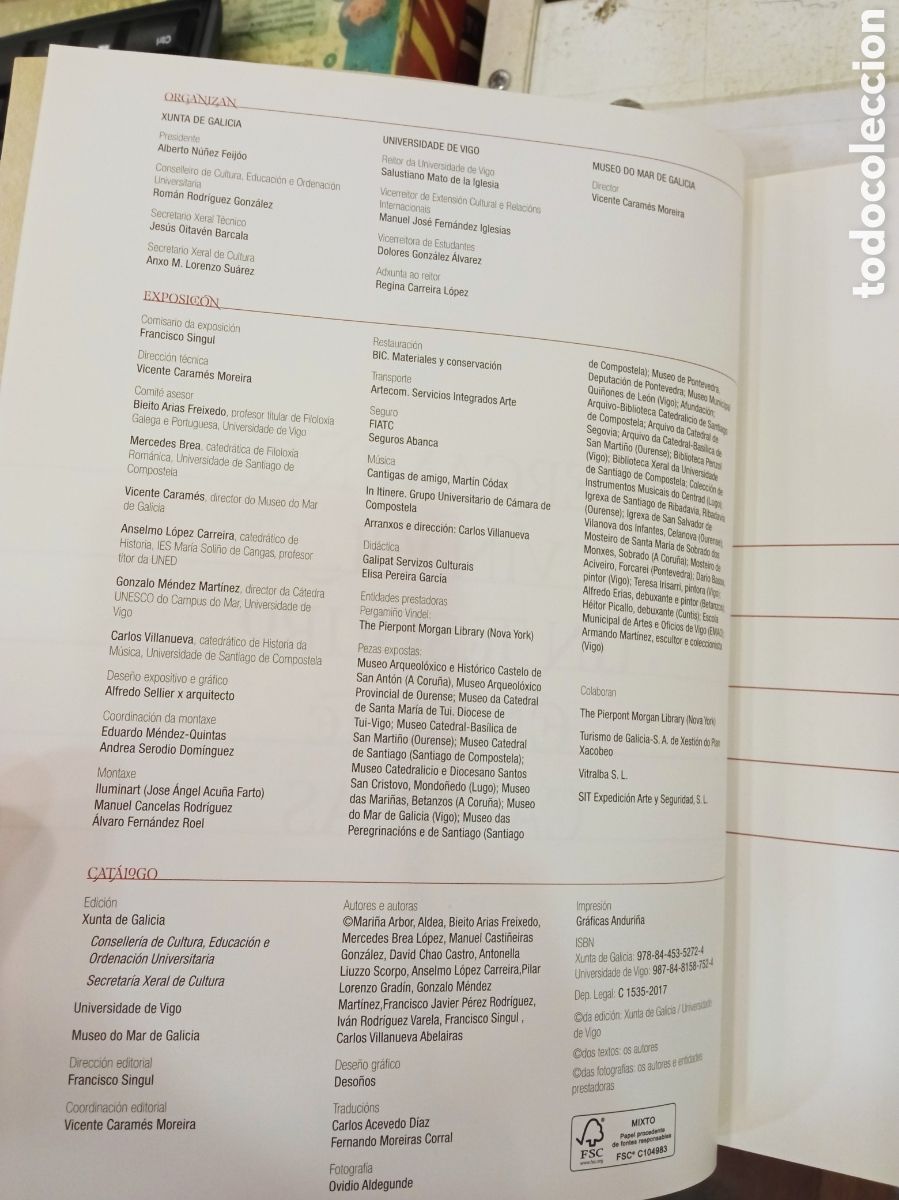 Libros: PERGAMI&Ntilde;O VINDEL. UN TESOURO EN SETE CANTIGAS - VV. AA. 2017 - Foto 4