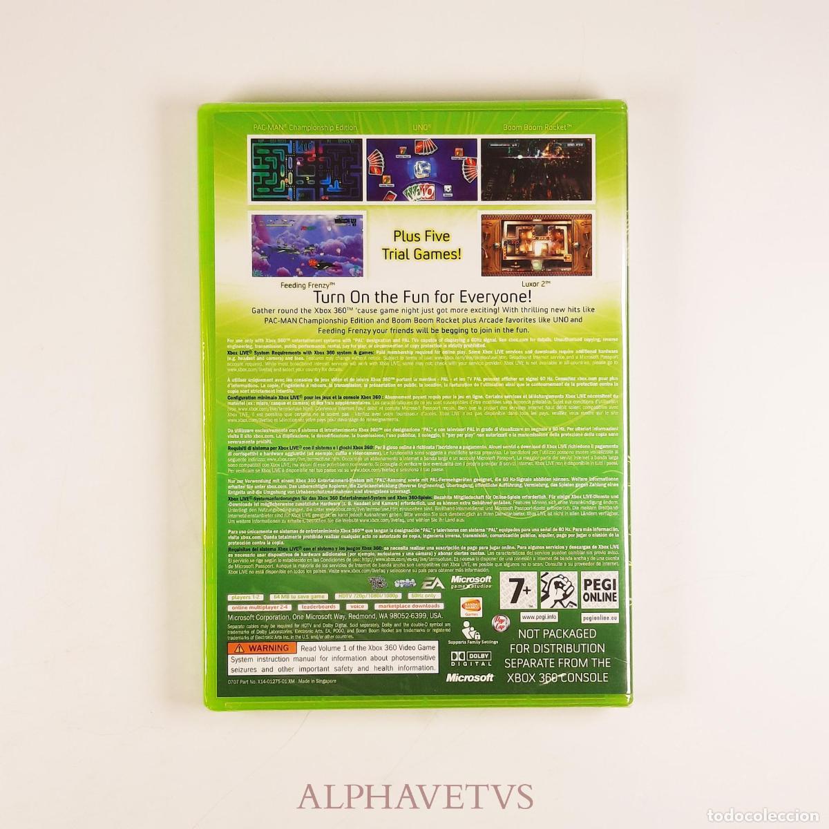 Libros: Arcade Compilation Disc Precintado - Xbox 360, Microsoft - Foto 2
