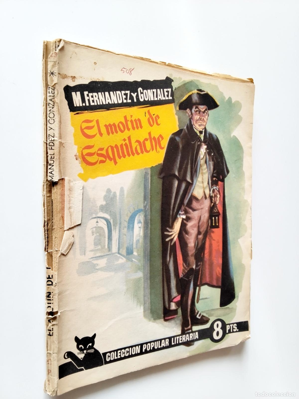 Libros: M. Fern&aacute;ndez y Gonz&aacute;lez - El mot&iacute;n de Esquilache - Foto 1