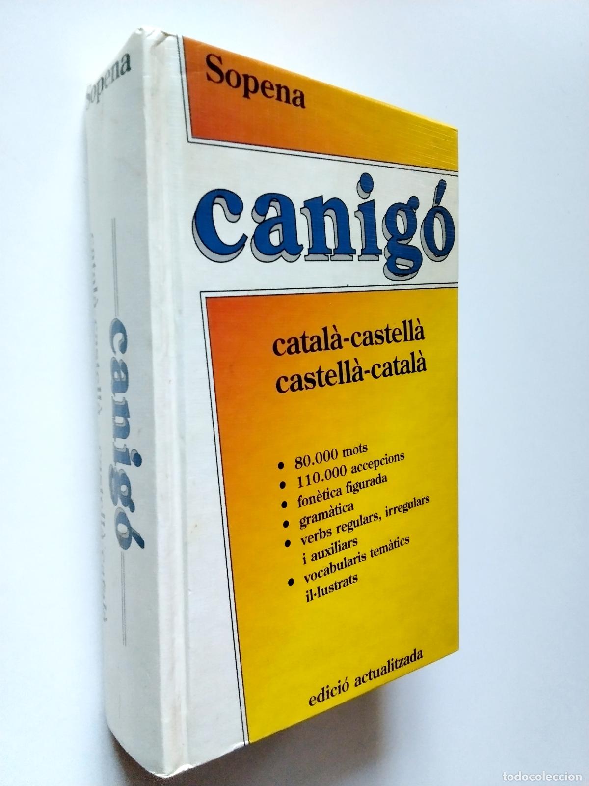 Libros: VV. AA. - Canig&oacute; Diccionari: Catal&agrave;-Castell&agrave; Castell&agrave;-Catal&agrave; - Foto 1
