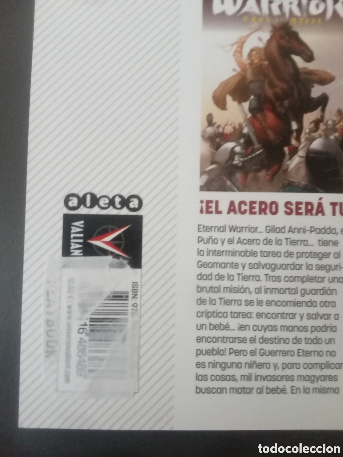 Libros: Eternal warrior. D&iacute;as de acero - Foto 3