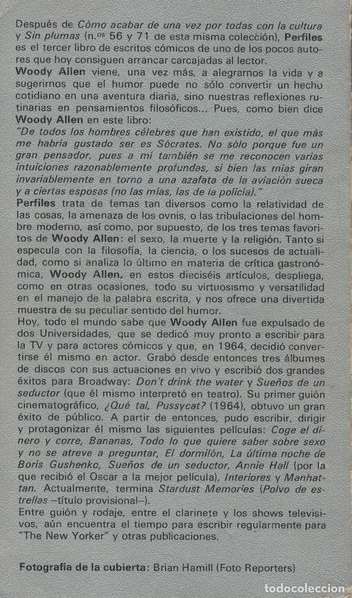 Libros: Woody Allen, Perfiles - Foto 2