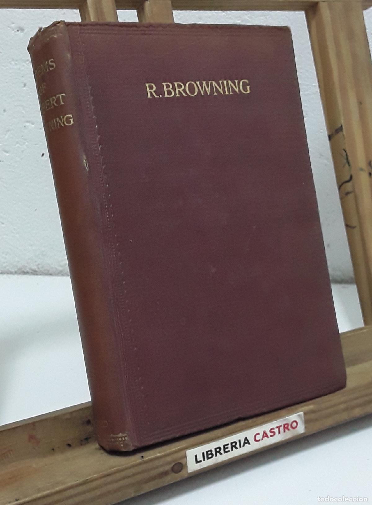 Libros: Poems of Robert Browning - Robert Browning. - Foto 3