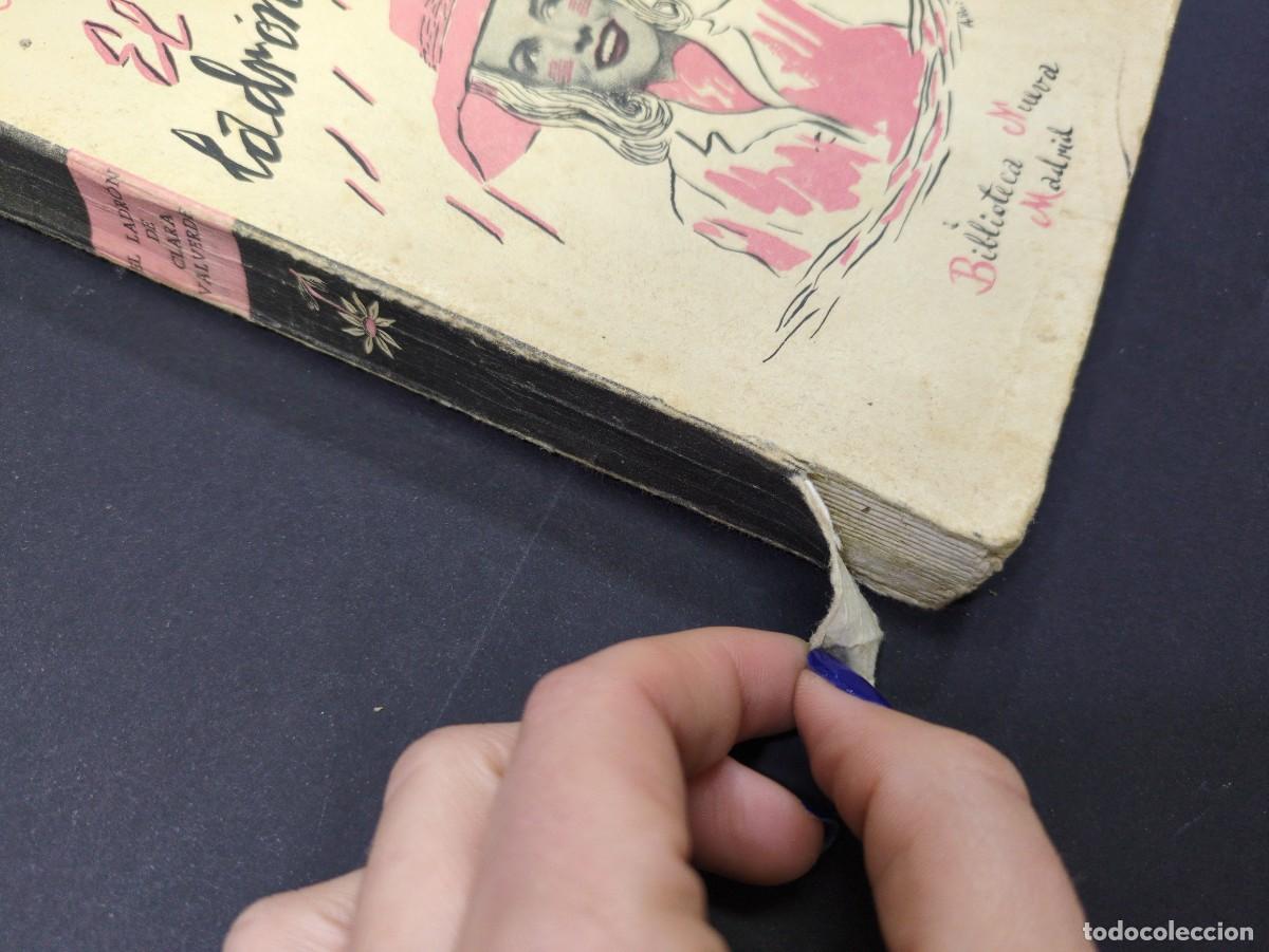 Libros: EL LADR&Oacute;N DE CLARA VALVERDE (BONMAT&Iacute; DE CODECIDO 1944) - Foto 2