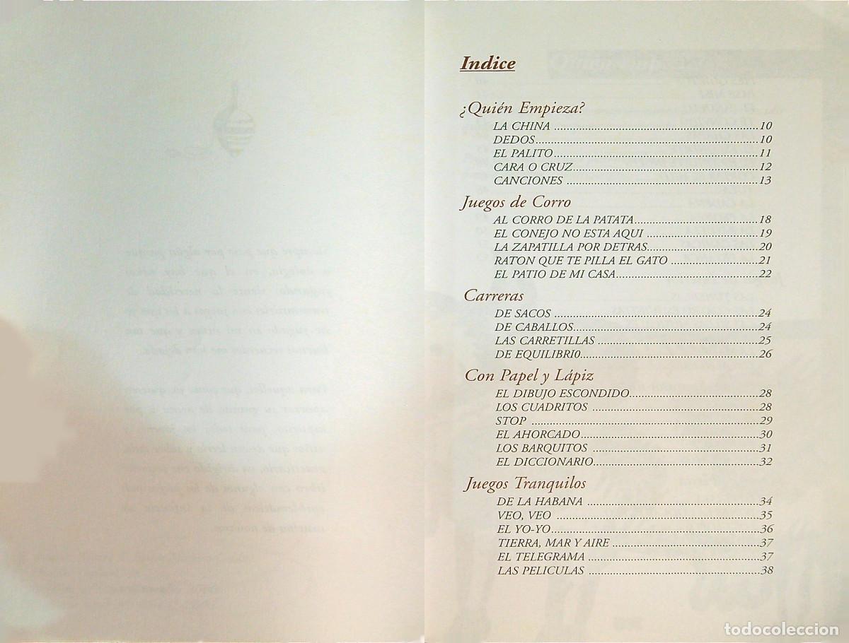 Libros: JUEGOS DE SIEMPRE - M&ordf; CRISTINA MORENO CELDA - 2000 - Foto 2