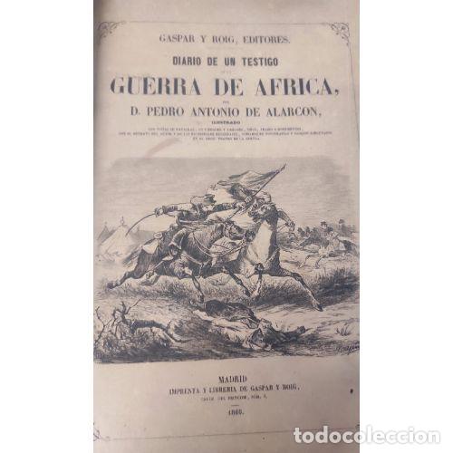 Livros em segunda m&atilde;o: DIARIO DE UN TESTIGO DE LA GUERRA DE &Aacute;FRICA - ALARC&Oacute;N, PEDRO ANTONIO