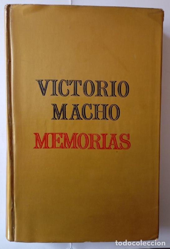 Libros: Victorio Macho. Memorias - Victorio Macho - Foto 1