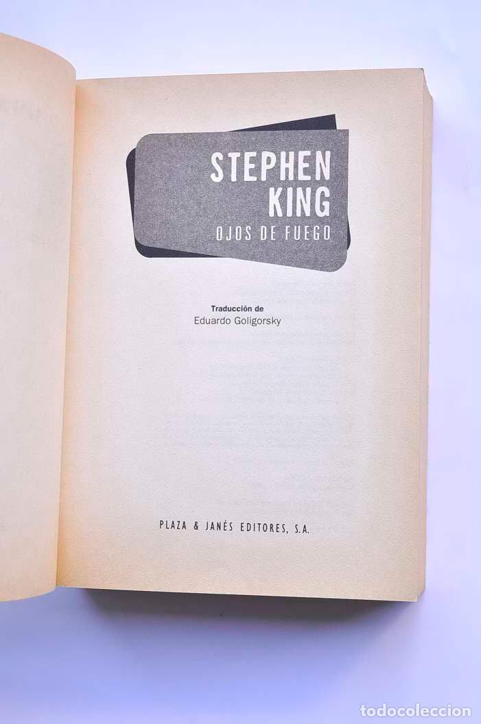 Libros: Ojos de fuego - KING, Stephen - Foto 2