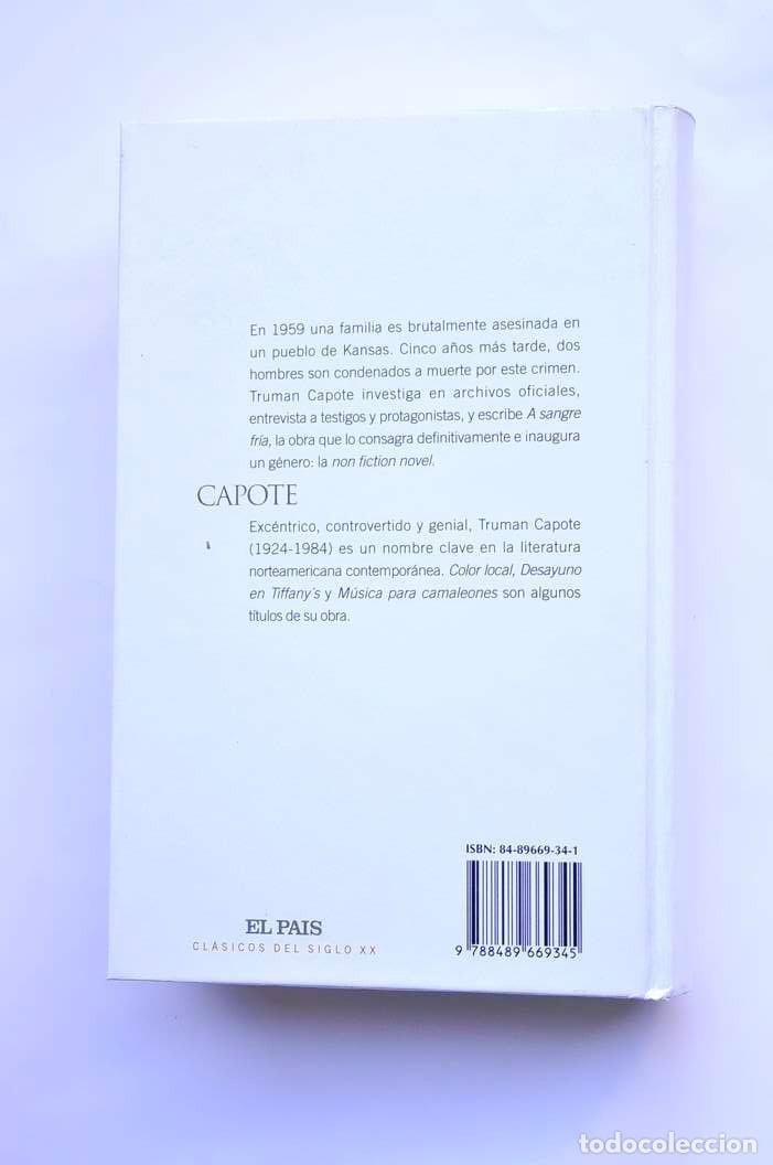 Libros: A sangre fr&iacute;a - CAPOTE, Truman - Foto 3