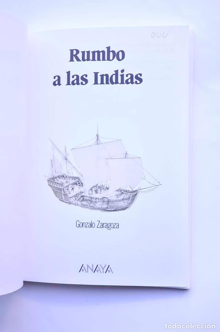 Libros: Rumbo a las Indias - ZARAGOZA, Gonzalo - Foto 2