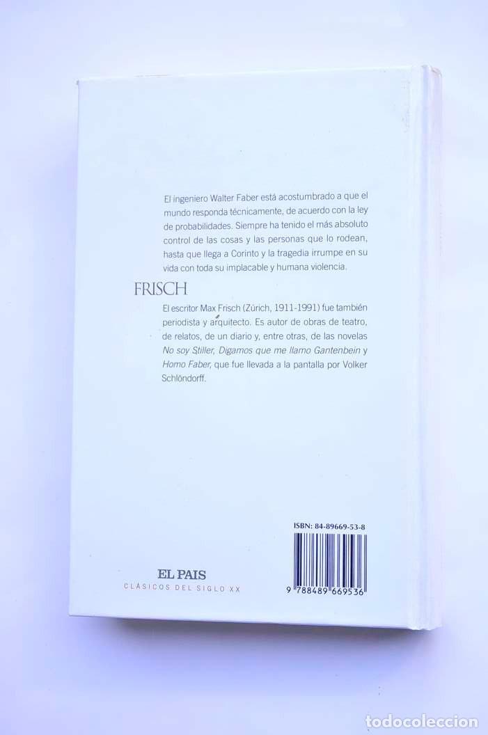 Libros: Homo Faber - FRISCH, Max - Foto 3