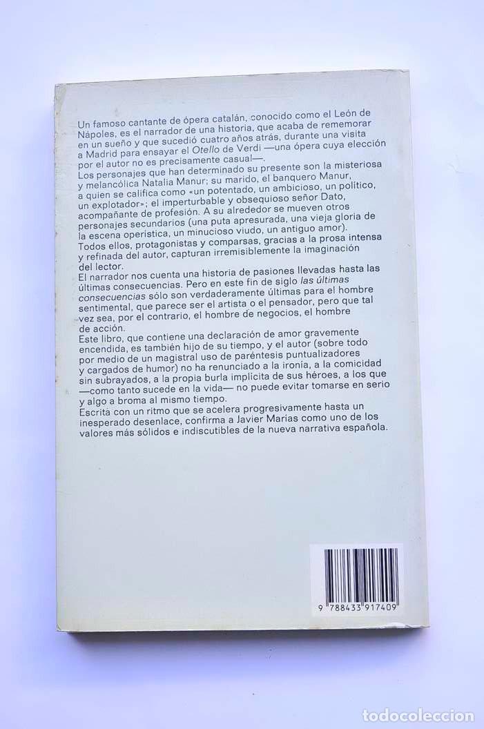 Libros: El hombre sentimental - MAR&Iacute;AS, Javier - Foto 3