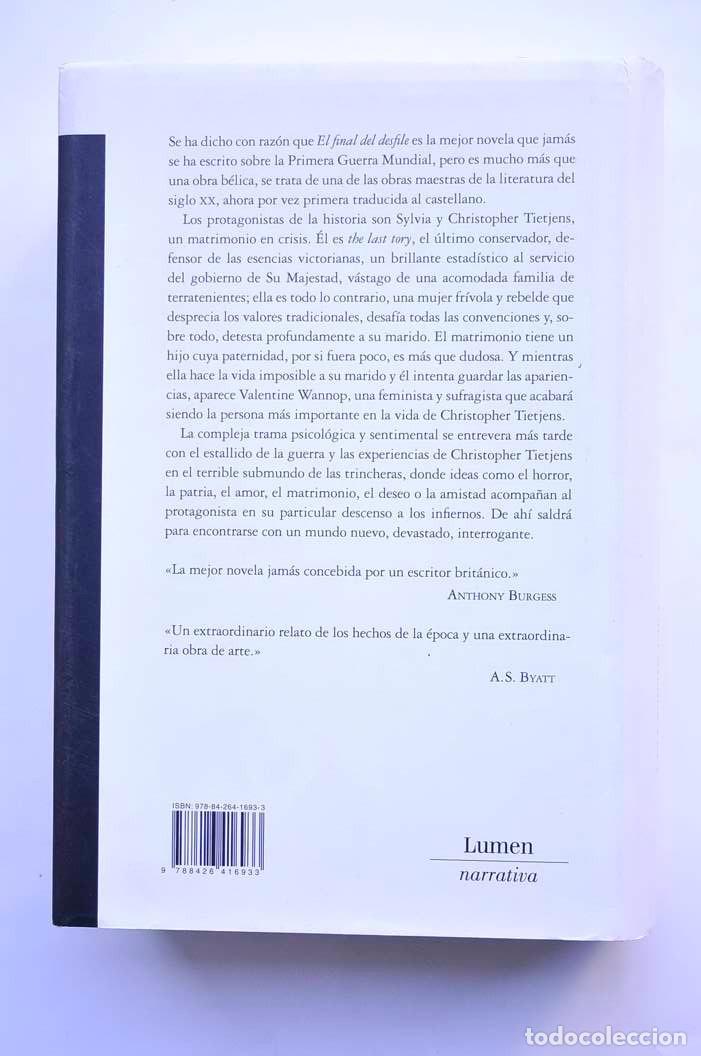 Libros: El final del desfile - FORD MADOX FORD - Foto 5