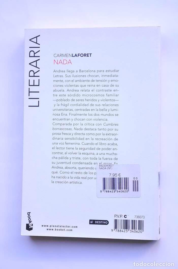 Libros: Nada - LAFORET, Carmen - Foto 3